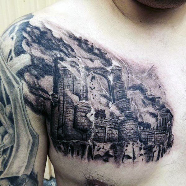 tatuaje castillo 13