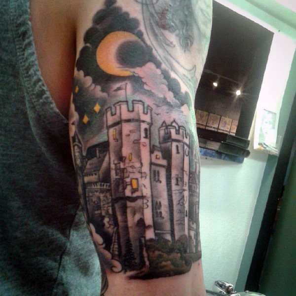 tatuaje castillo 137