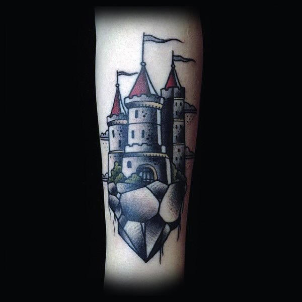 tatuaje castillo 141