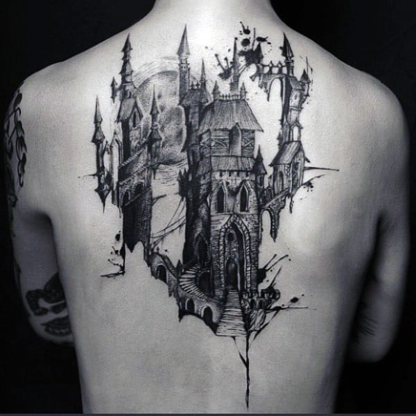 tatuaje castillo 169