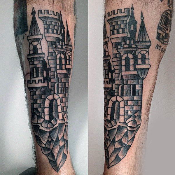 tatuaje castillo 265