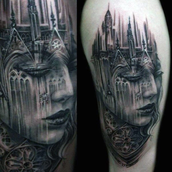 tatuaje castillo 293