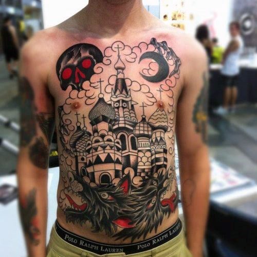 tatuaje castillo 37