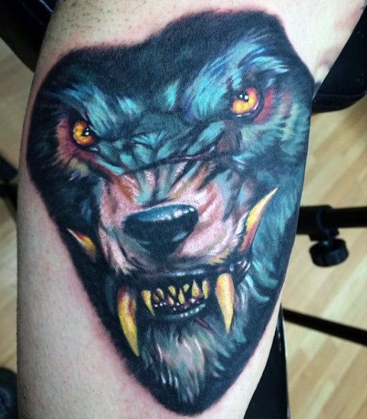 tatuaje hombre lobo 141