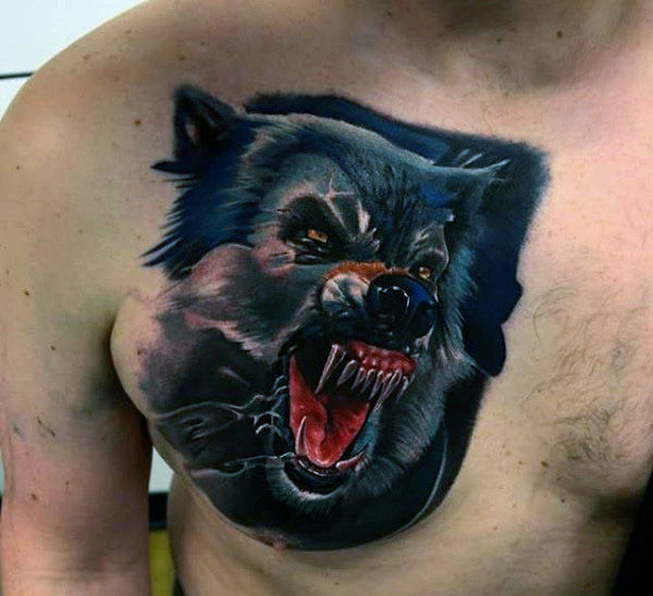 tatuaje hombre lobo 161