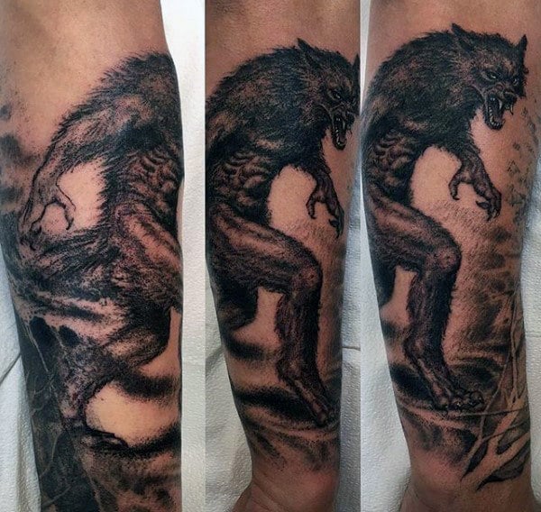 tatuaje hombre lobo 181