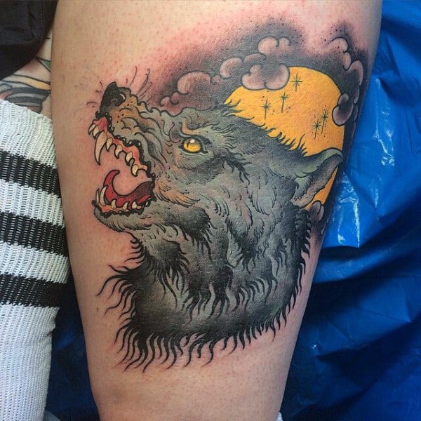 tatuaje hombre lobo 97