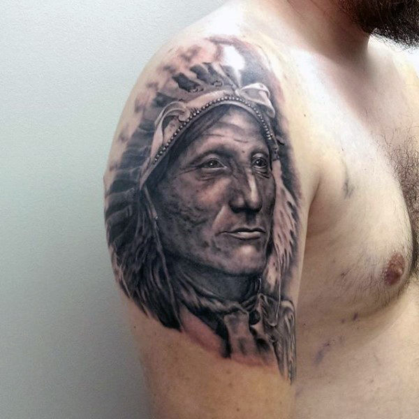 tatuaje indio americano 65