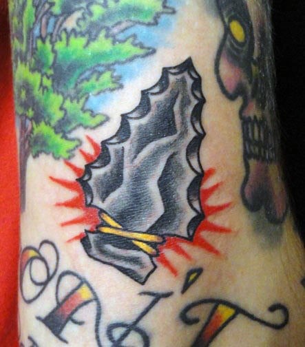tatuaje punta flecha 17