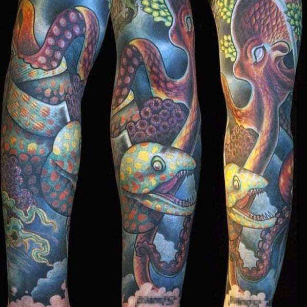 tatuaje anguila 14