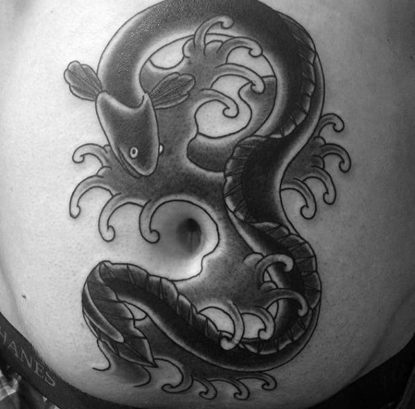 tatuaje anguila 74