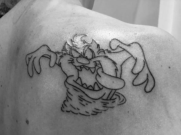 tatuaje demonio tasmania 22