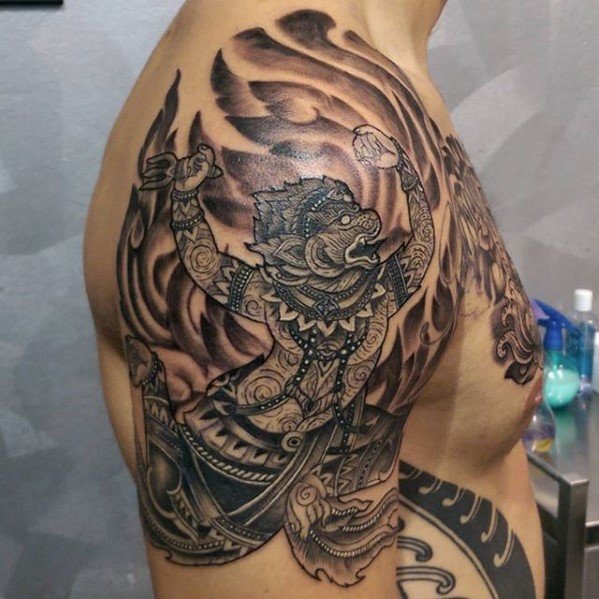 tatuaje dios januman 86