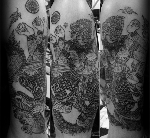 tatuaje dios januman 96