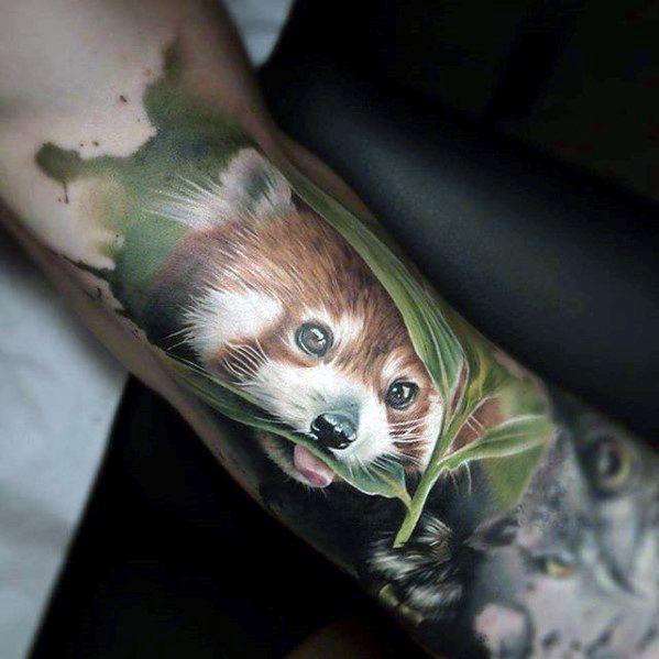 tatuaje panda rojo 04