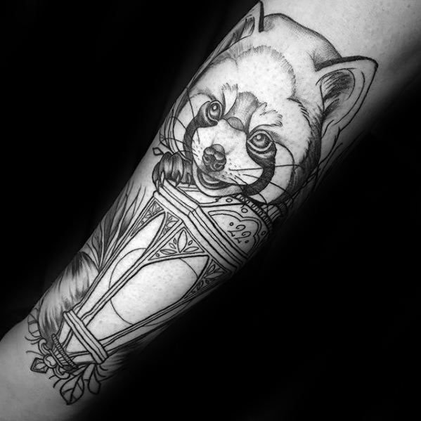 tatuaje panda rojo 08