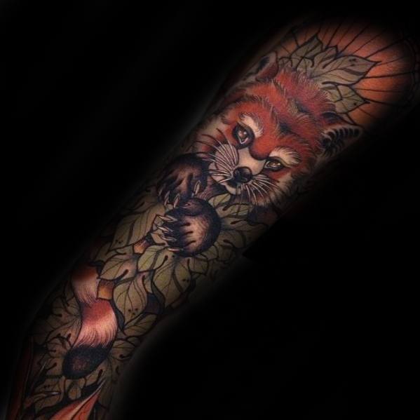 tatuaje panda rojo 20