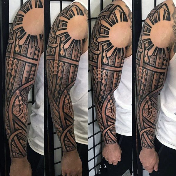 tatuaje tribal filipino 90