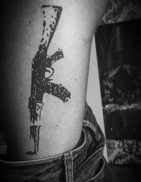 tatuaje arma ak47 09