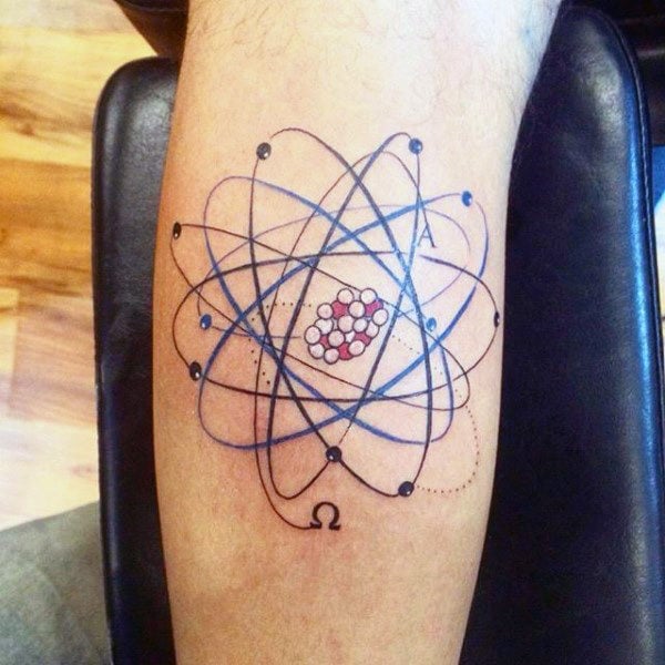 tatuaje atomo 17