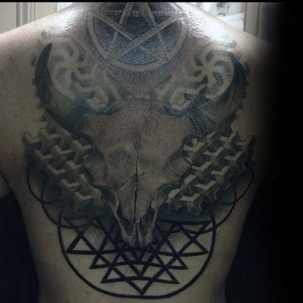 tatuaje estrella pentagrama 25