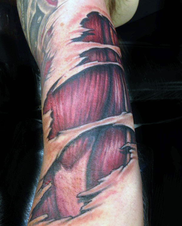 tatuaje musculos tendones 97