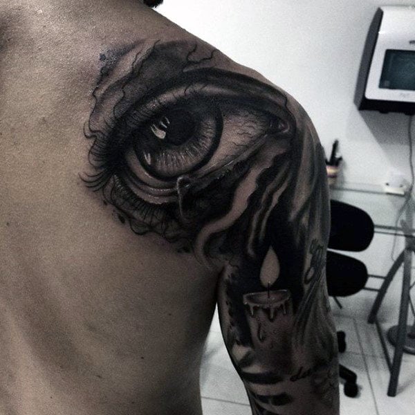tatuaje negro gris 373