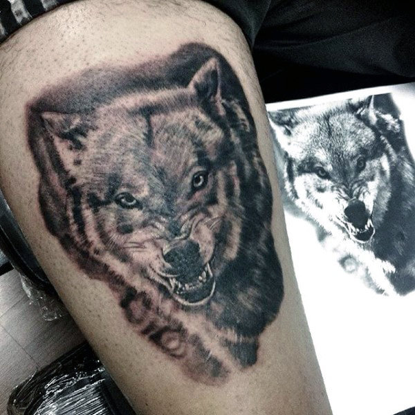 tatuaje negro gris 489