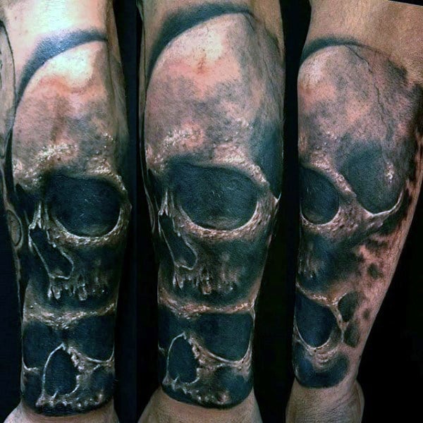 tatuaje negro gris 697