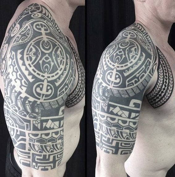 tatuaje tribal brazo 101