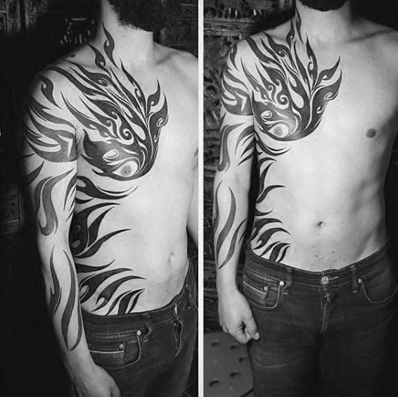 tatuaje tribal brazo 125