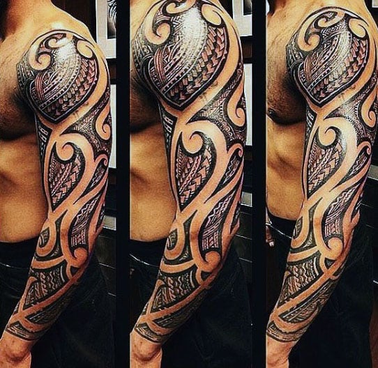 tatuaje tribal brazo 177