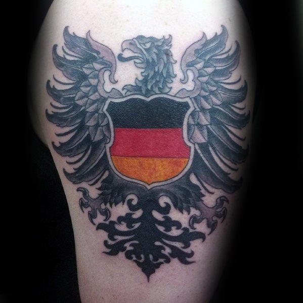 tatuaje aguila alemana 38