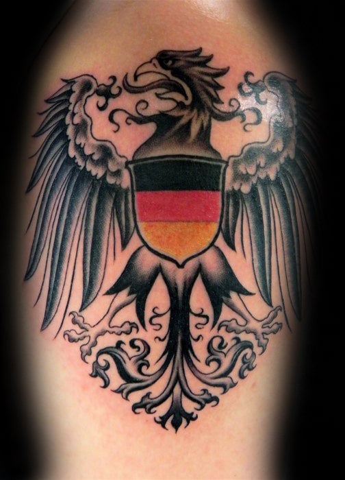 tatuaje aguila alemana 40