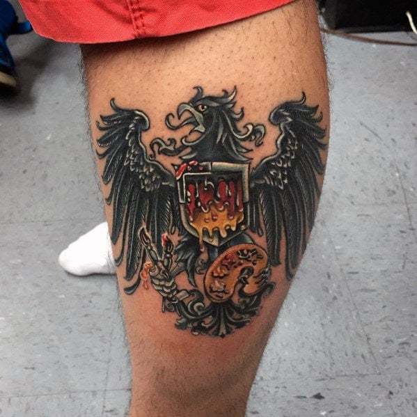 45 Tatuajes del águila alemana (escudo de armas) y el significado