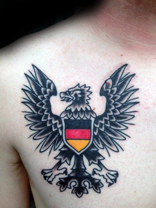 tatuaje aguila alemana 88