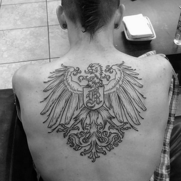 tatuaje aguila alemana 90