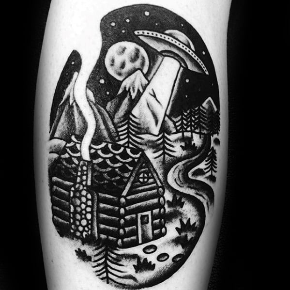 tatuaje cabana madera 64
