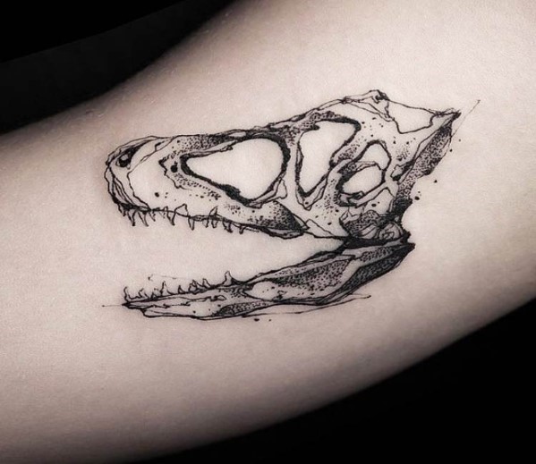 50 Tatuajes de calaveras o cráneos de animales y el significado