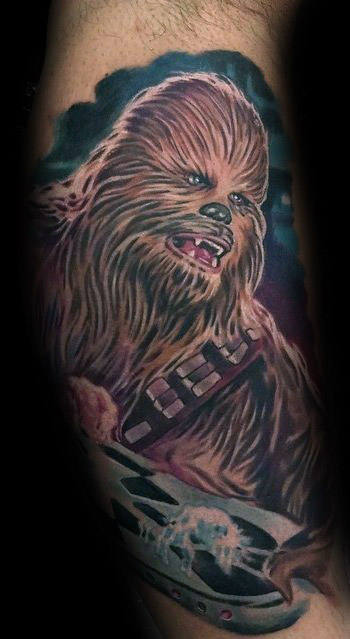 tatuaje chewbacca 16