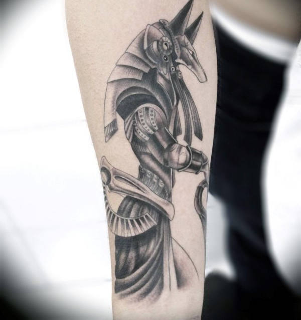 115 Tatuajes de Anubis (Con el significado)