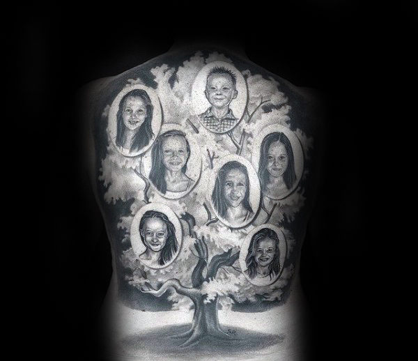tatuaje arbol genealogico 88