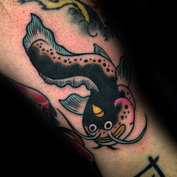 40 Tatuajes del pez GATO (Con el significado)