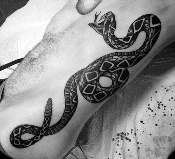 tatuaje serpiente cascabel 53