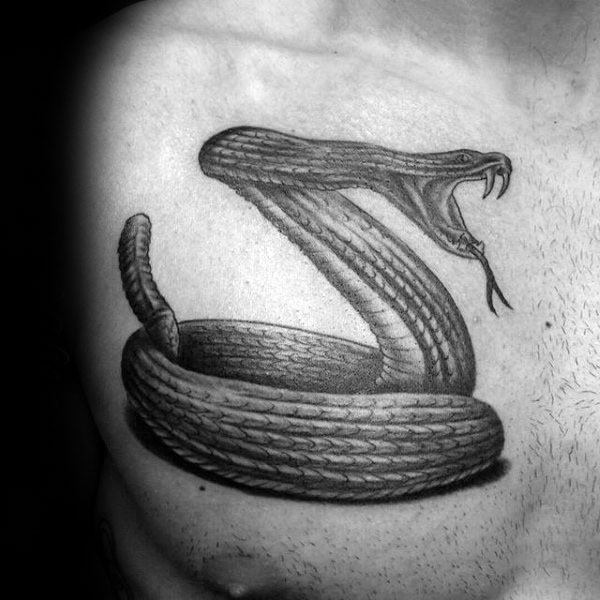 tatuaje serpiente cascabel 55