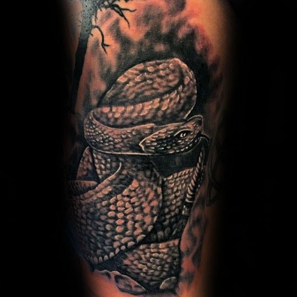 tatuaje serpiente cascabel 93