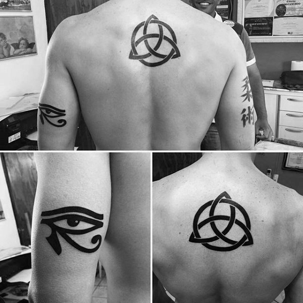 tatuaje simbolo triqueta 79