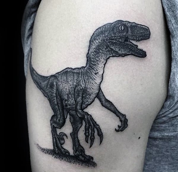 tatuaje velociraptor 27