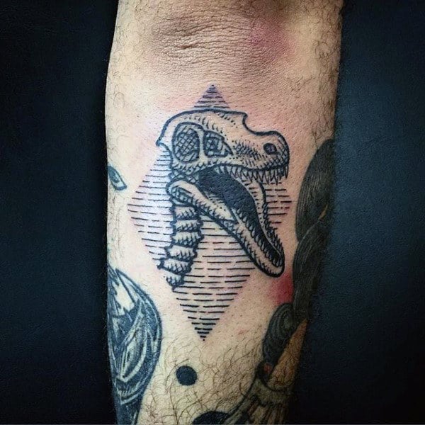 tatuaje velociraptor 61
