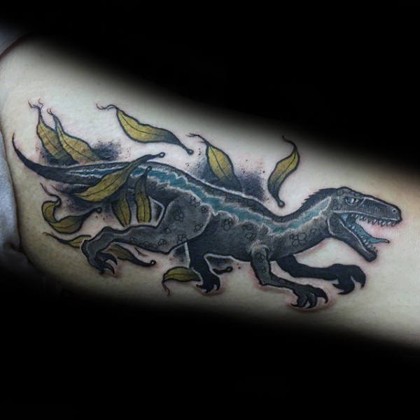 tatuaje velociraptor 67